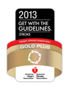 Get With The Guidelines Stoke Gold Plus Quality Award logo