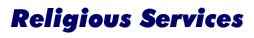 Religious Services