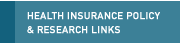 Health Insurance Policy & Research Links