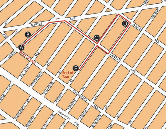 Bushwick Map