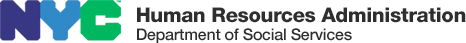 Human Resources Administration. Department of Social Services.