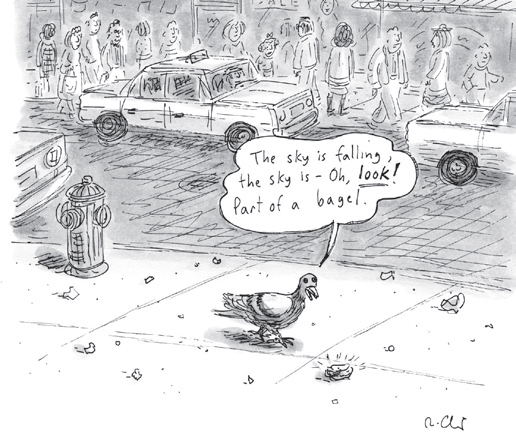 Pigeon Little ©Roz Chast/The New Yorker Collection/cartoonbank.com Pigeon Little ©Roz Chast/The New Yorker Collection/cartoonbank.com