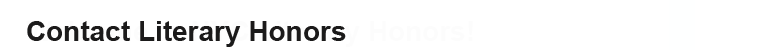 Contact Literary Honors