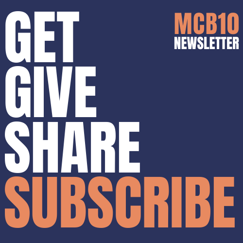 Get Give Share Subscribe - MCB10 Newsletter