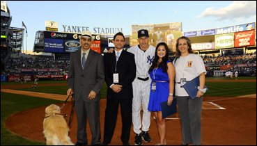 Mayor's Office for People with Disabilities and The New York Yankees Celebrate Disability Awareness Night by Honoring Art Beyond Sight and I.D.E.A.S.