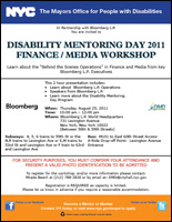 DMD 2011 - Finance/Media Workshop