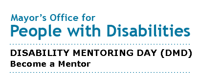 Mayor's Office for People with Disabilities - Become a Mentor