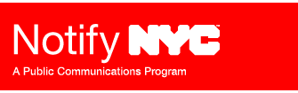 Notify NYC - A Public Communications Program