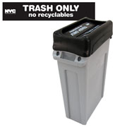 Trash Only Container & Lid