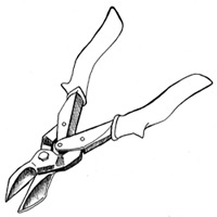 image: tin snips image: tin snips