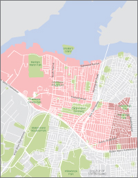 NYC Organics Collection Staten Island map NYC Organics Collection Staten Island map
