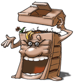 compost bin character