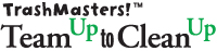 team up to clean up logo