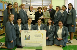 2006 award ceremony at St. Joseph Hill Academy