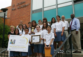 St Joseph Hill Academy awards ceremony