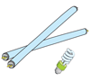 fluorescent lamps