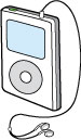 portable devices including portable digital music players, tablets, and e-readers
