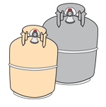 illustration: Pressurized Gas Tanks