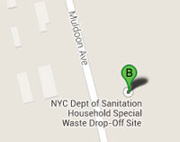 Staten Island Household Special Waste Drop-Off Site Map Staten Island Household Special Waste Drop-Off Site Map
