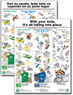 recycling checklist flyer