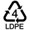 symbol for #4 LDPE