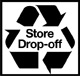 store drop off label store drop off label