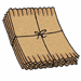 corrugated cardboard