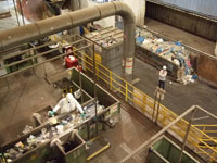 processing recyclables
