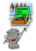 illustration: batteries