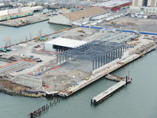 image: An alternate aerial view of the construction site