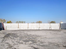 image: The storage building structure; as seen from inside