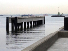 completed finger pier at Brooklyn MRF