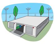 illustration: special waste site