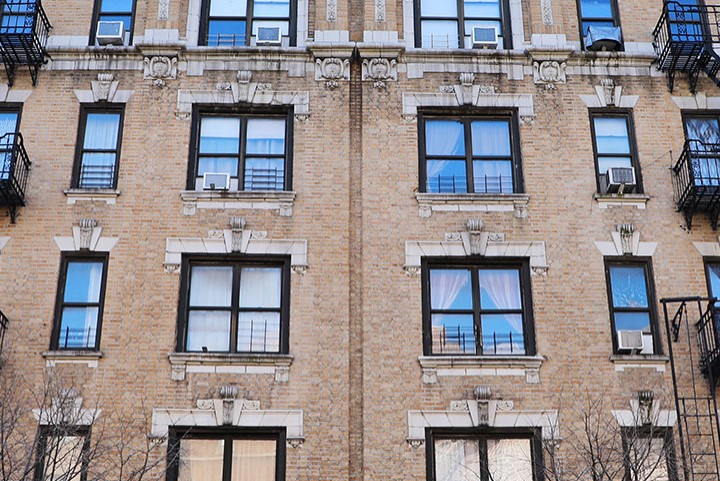 An apartment block in Inwood