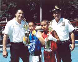 CAB officers at PAL event