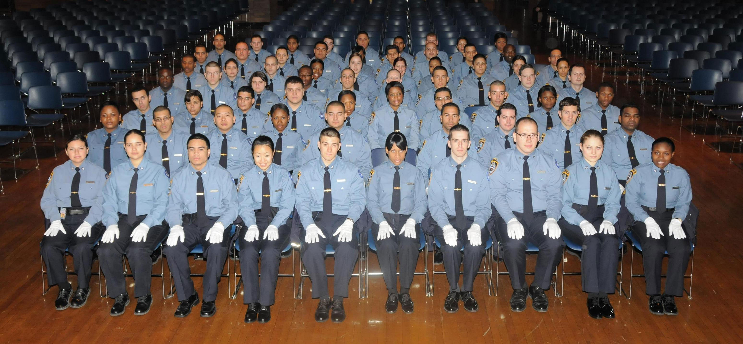The New York City Police Department Cadet