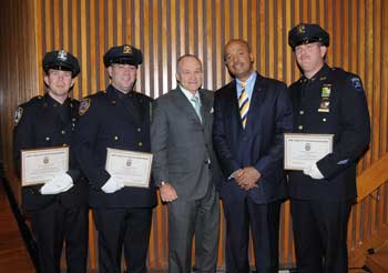 Police Commissioner and First Responders - click here for full size image