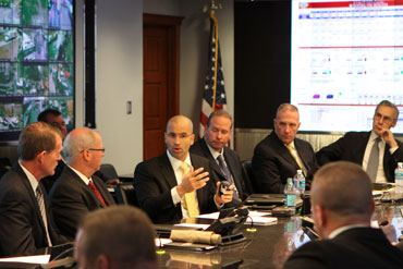 Police Commissioner Raymond W. Kelly and Dr. Huban Gowadia