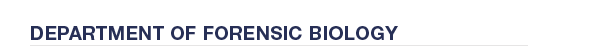 Department of Forensic Biology