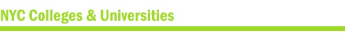 NYC Colleges & Universities