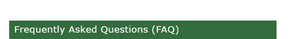 Frequently Asked Questions (FAQ)