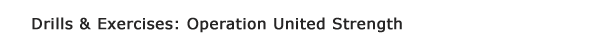 Drills & Exercises: Operation United Strength