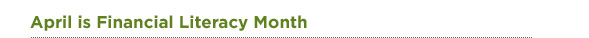 Financial Literacy Month