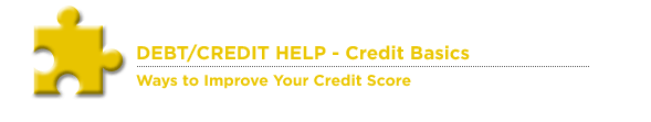 Ways to Improve Your Credit Score