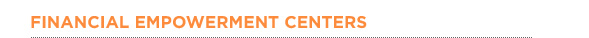 Financial Empowerment Centers