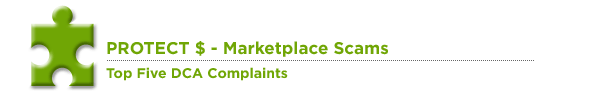 Top Five DCA Complaints