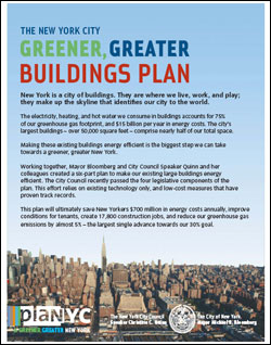 PlaNYC Green Buildings Plan (December 2009)