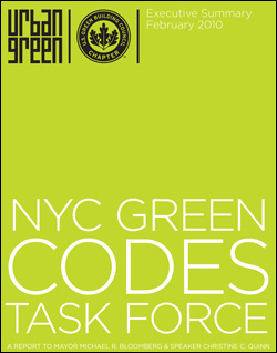 New York City Green Codes Task Force Report (February 1, 2010)