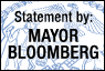 Statement of Mayor Bloomberg Statement of Mayor Bloomberg