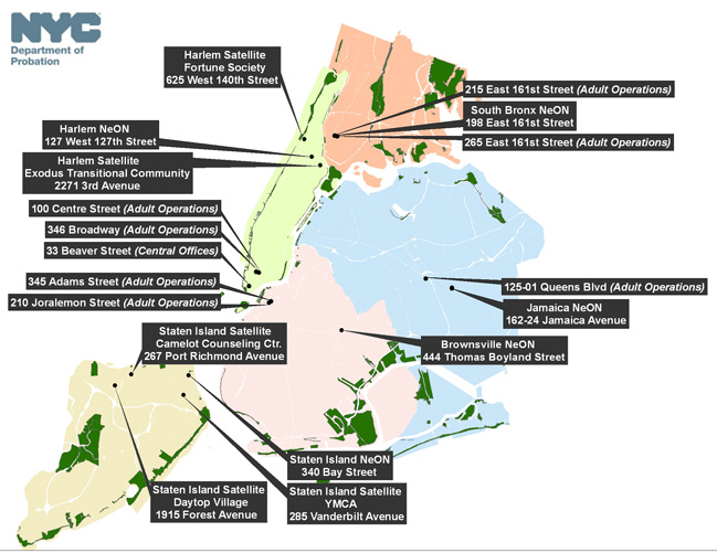 Adult Court Locations